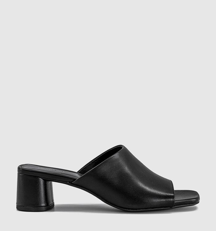Vagabond Shoemakers Piper Heeled Mules Black