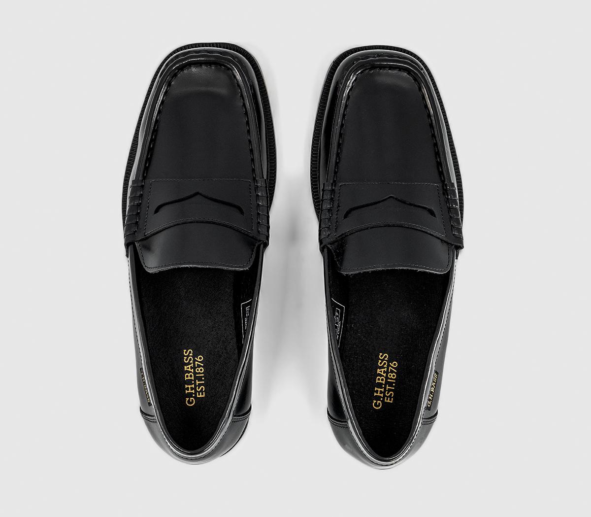 G.H Bass & CoIsabel Penny LoafersBlack Leather
