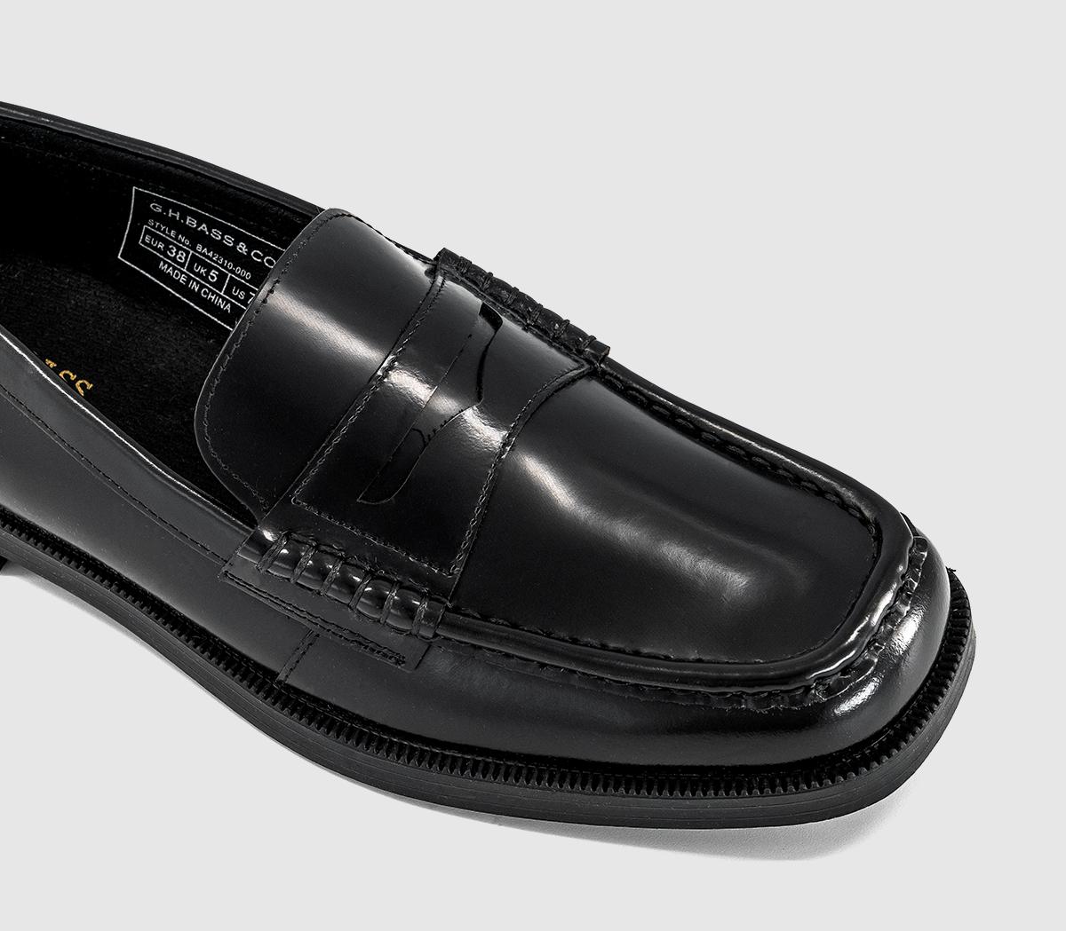 G.H Bass & CoIsabel Penny LoafersBlack Leather
