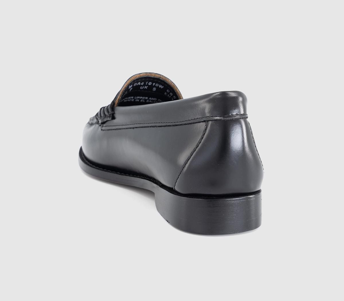 G.H Bass & CoWeejun Anniversary Penny LoafersBlack Leather