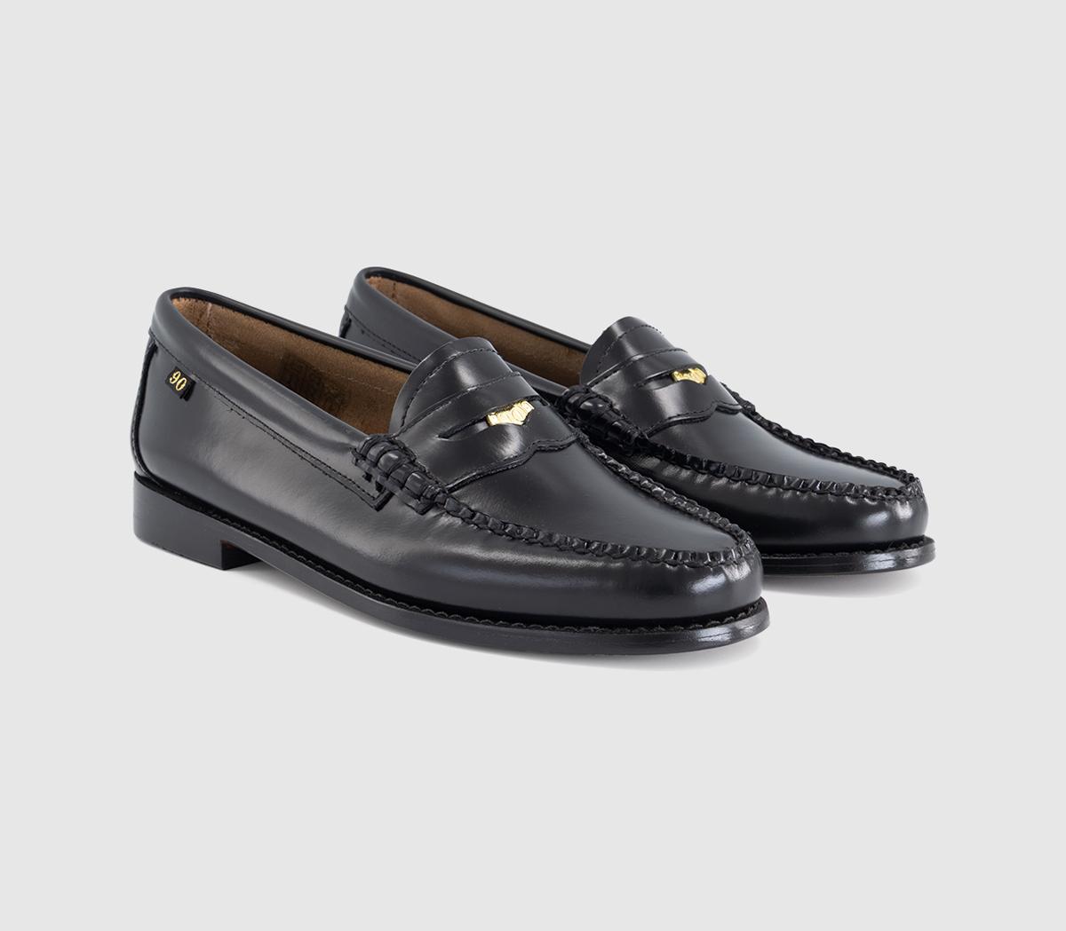 G.H Bass & CoWeejun Anniversary Penny LoafersBlack Leather