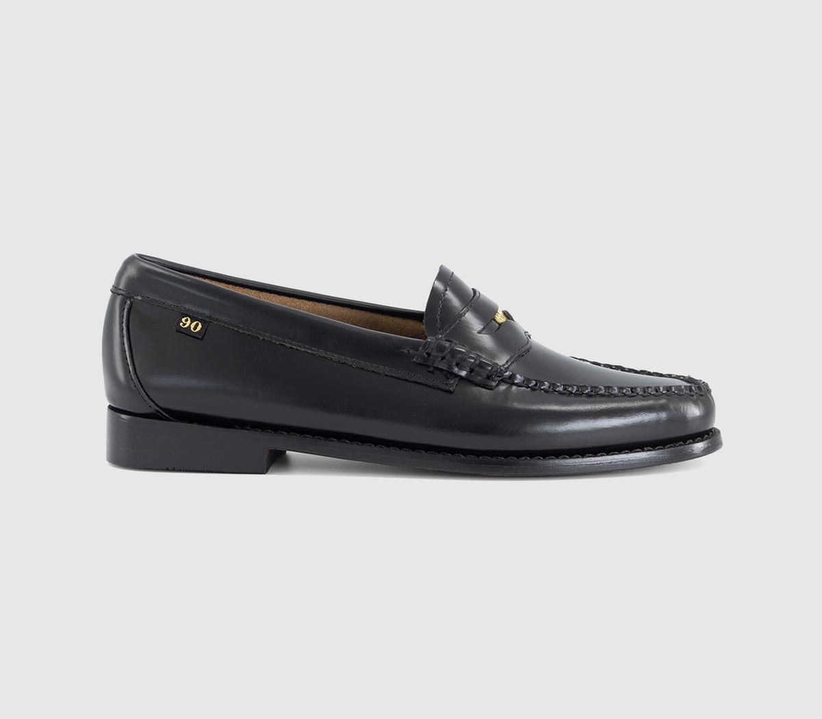 G.H Bass & CoWeejun Anniversary Penny LoafersBlack Leather