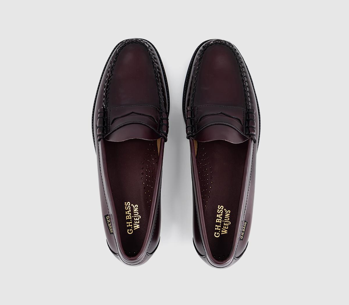 G.H Bass & CoEasy Weejun Flag LoafersBurgundy