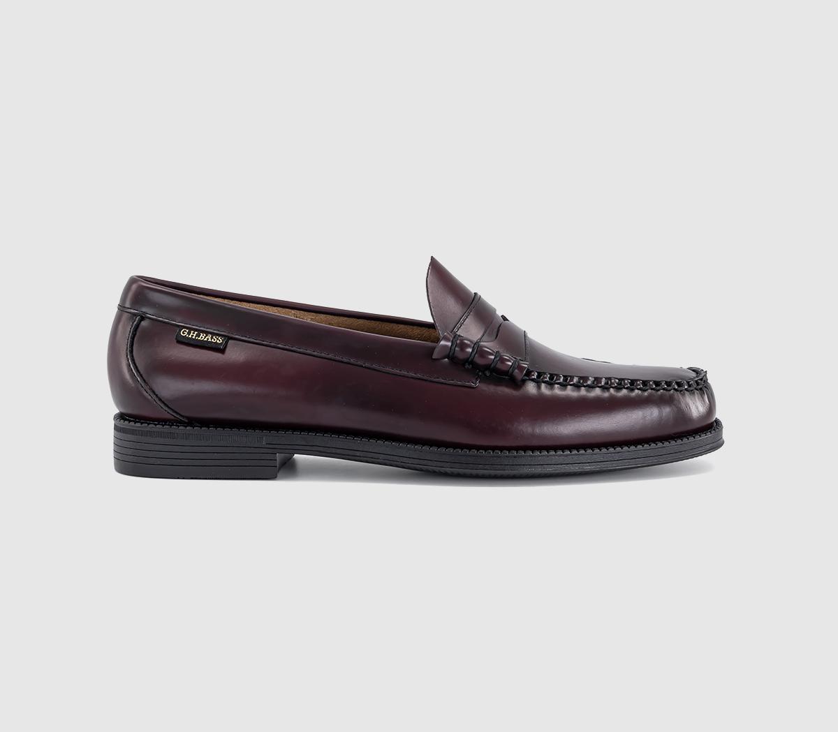 G.H Bass & CoEasy Weejun Flag LoafersBurgundy