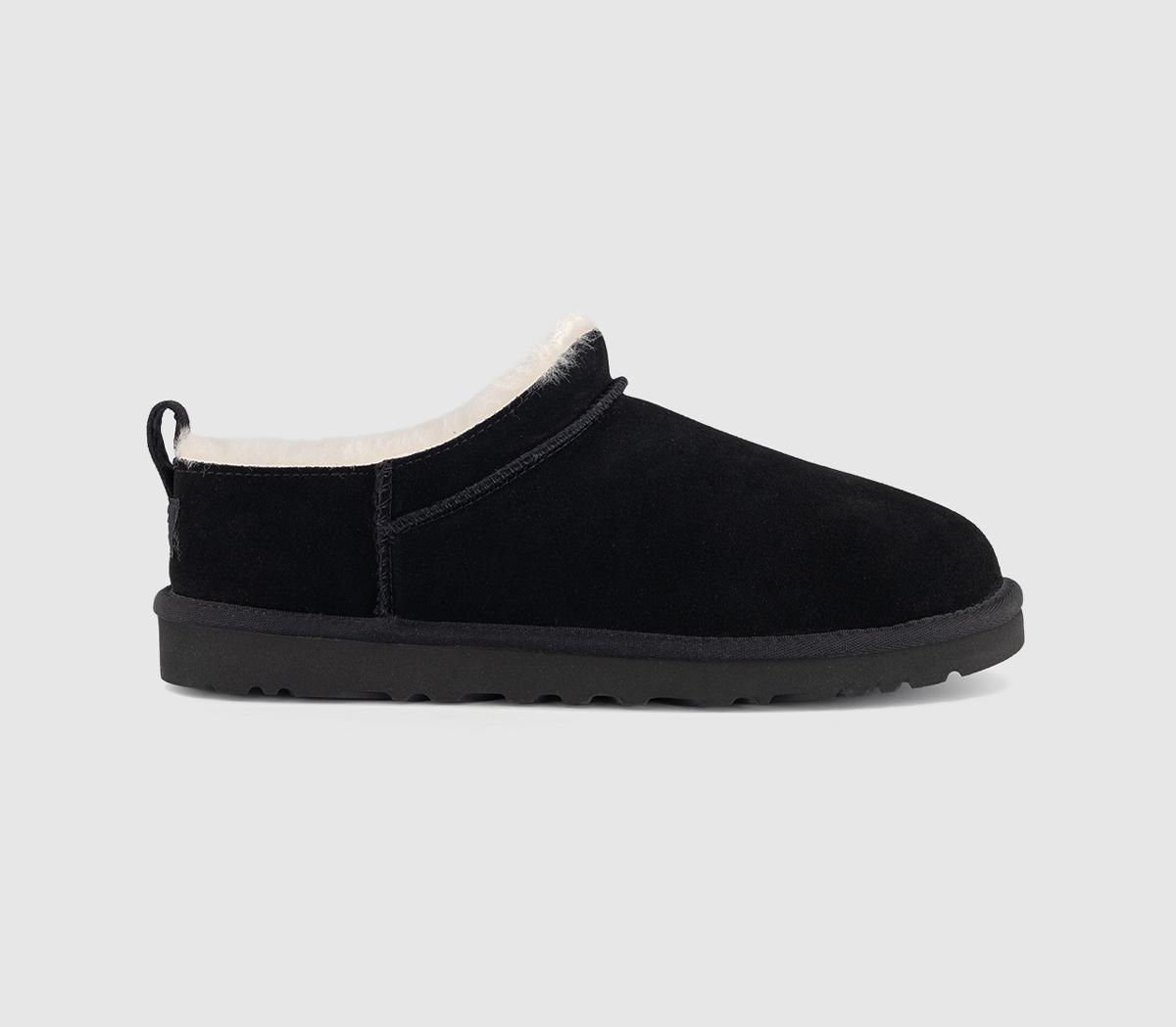 UGG Mens Classic Micro Boot, Black, Size 6, Men - Image 4