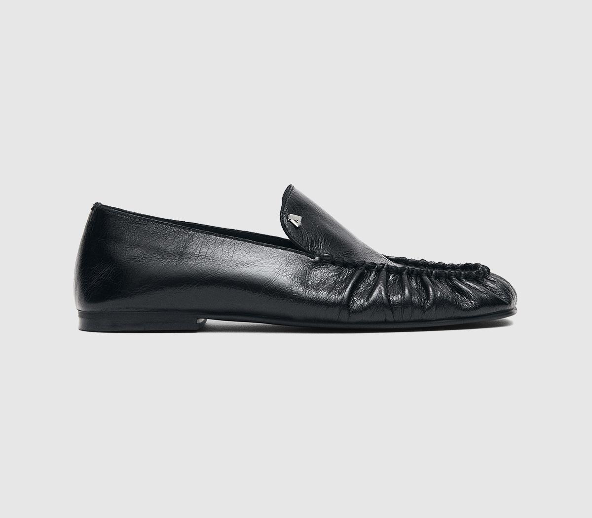 ALOHASGabe Rift LoafersBlack Leather