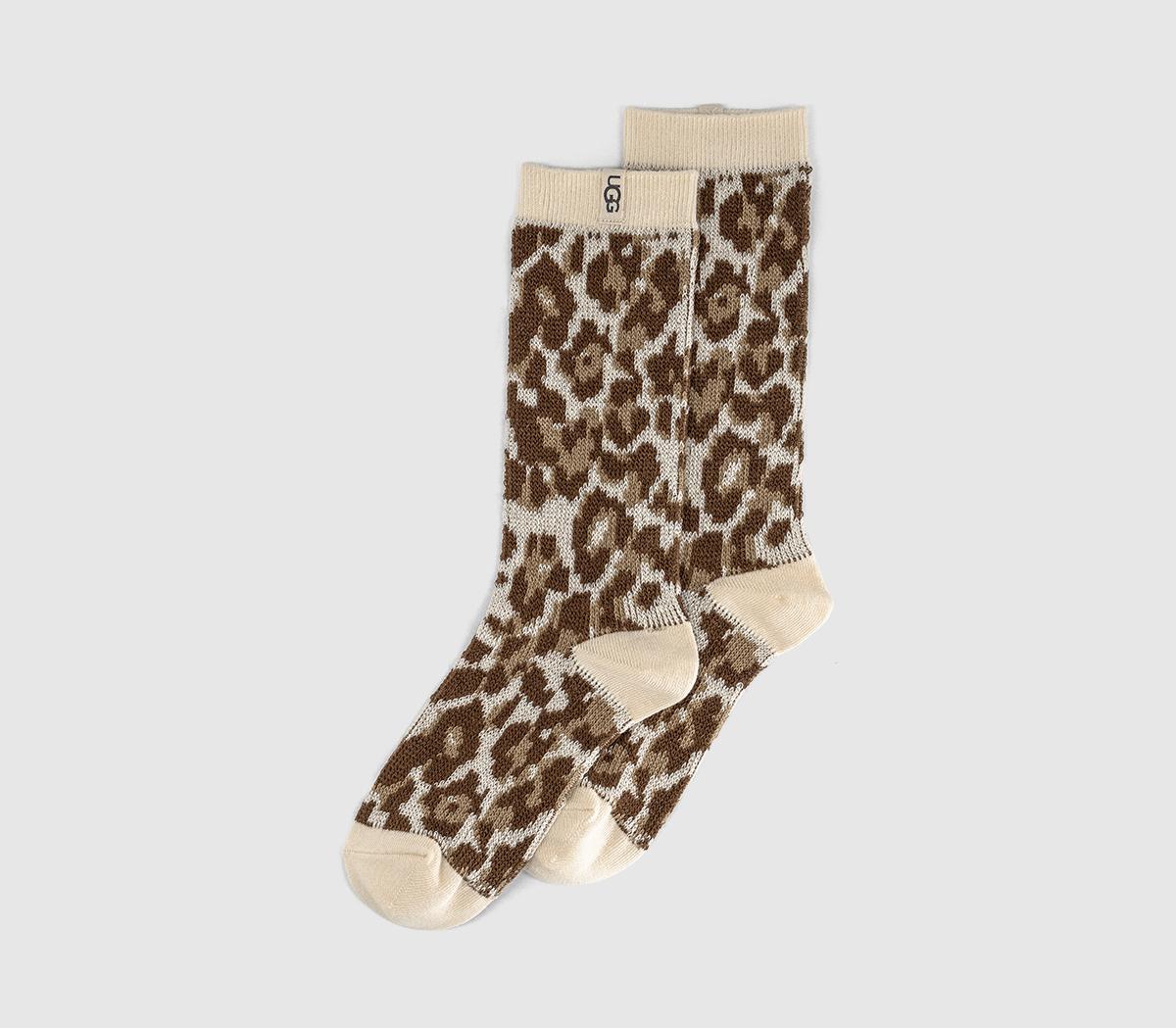 UGGGianni Crew SocksJasmine Leopard