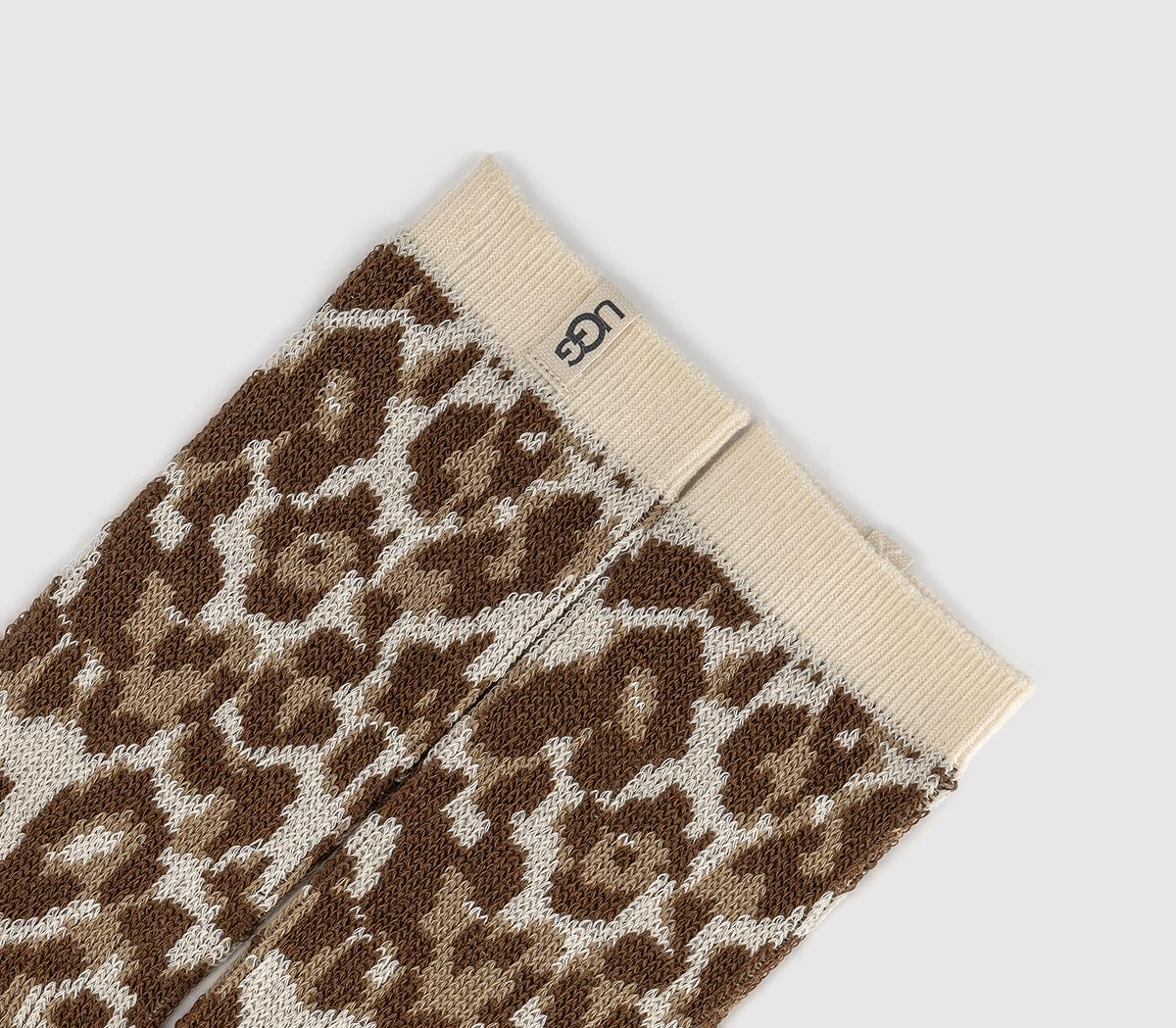 UGGGianni Crew SocksJasmine Leopard