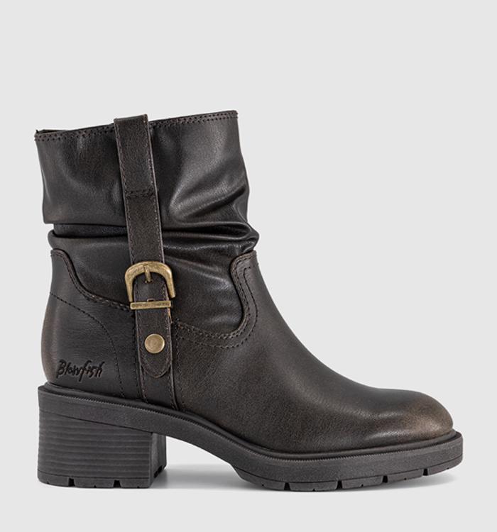 Blowfish Malibu Finlay Ankle Boot Chocolate
