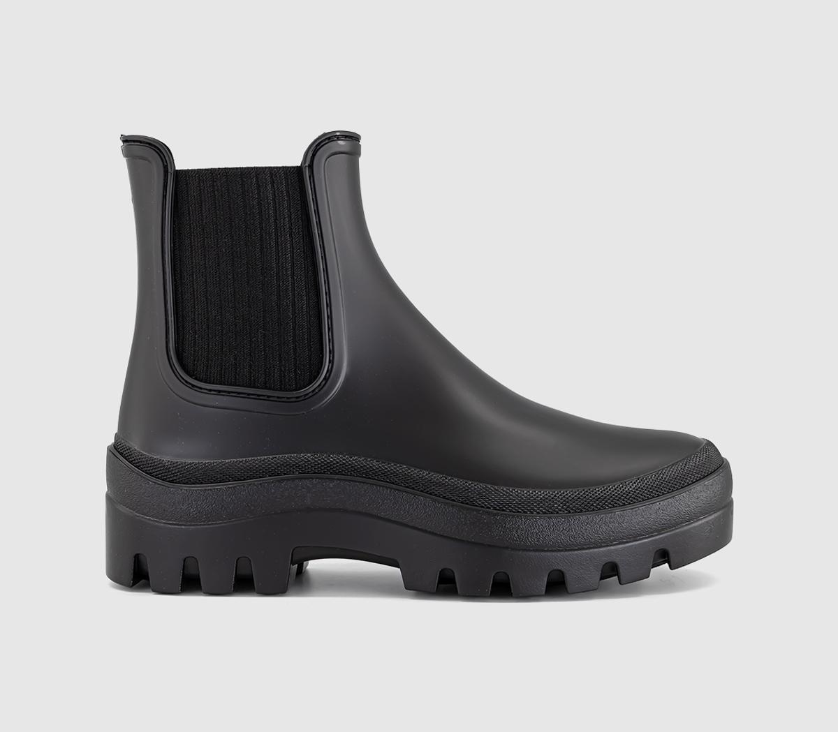 OFFICEAcorn Cleat Sole WellieBlack