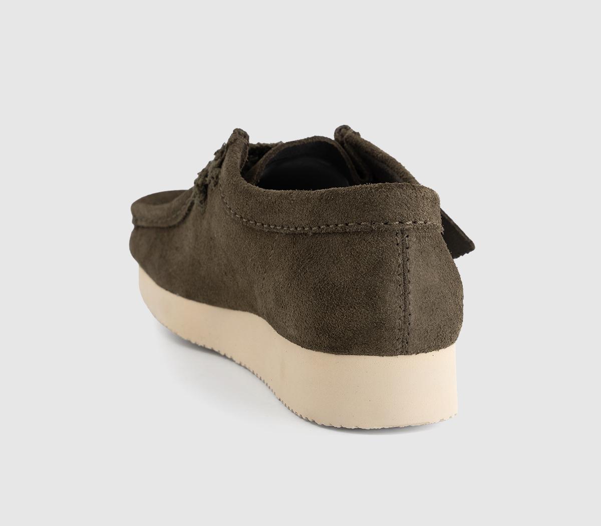 Clarks OriginalsWallebee Lite ShoesDark Olive Suede