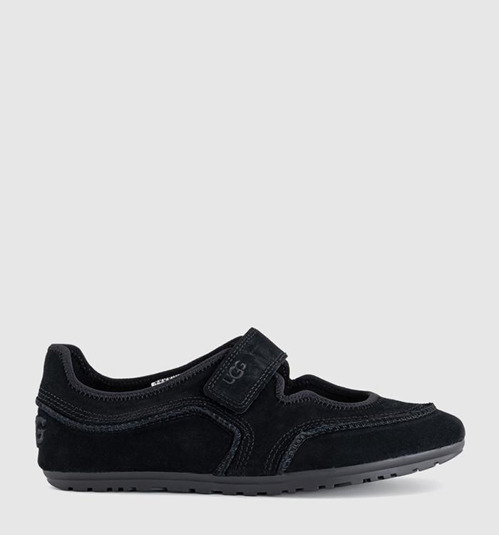 UGG Quill Mary Janes Black