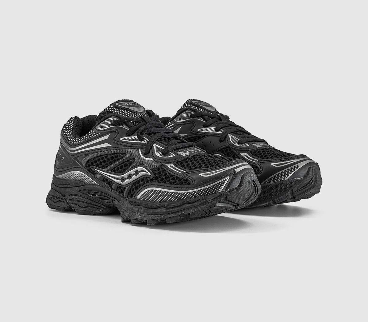 SauconyOmni 9 Gs TrainersBlack Gunmetal
