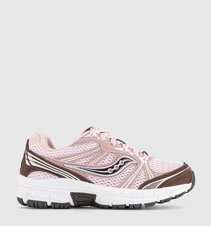 Saucony Grid Legacy Youth Trainers Pink Chocolate
