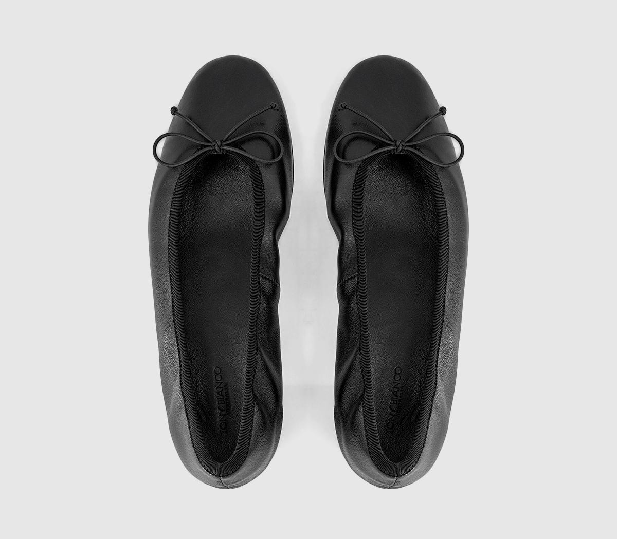 Tony BiancoMoma HeelsBlack Leather