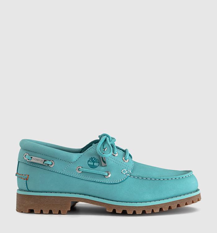 Timberland Authentic 3 Eye Boat Shoes W Jacquemus Aqua Blue