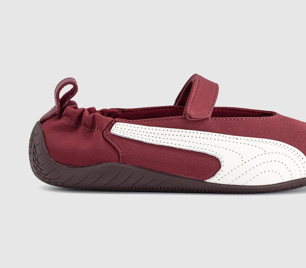 PUMASpeedcat Ballet Fleur TrainersWine Red White
