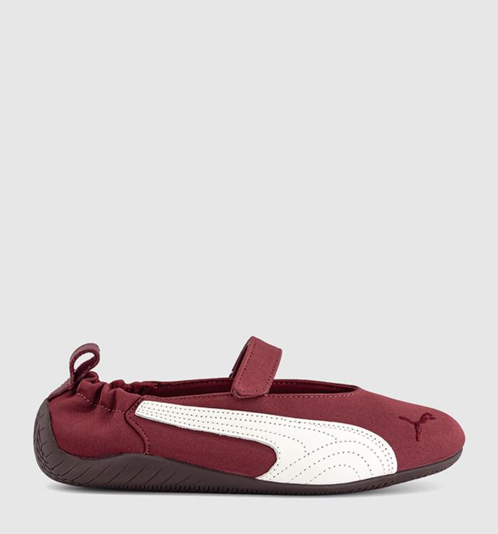PUMA Speedcat Ballet Fleur Trainers Wine Red White