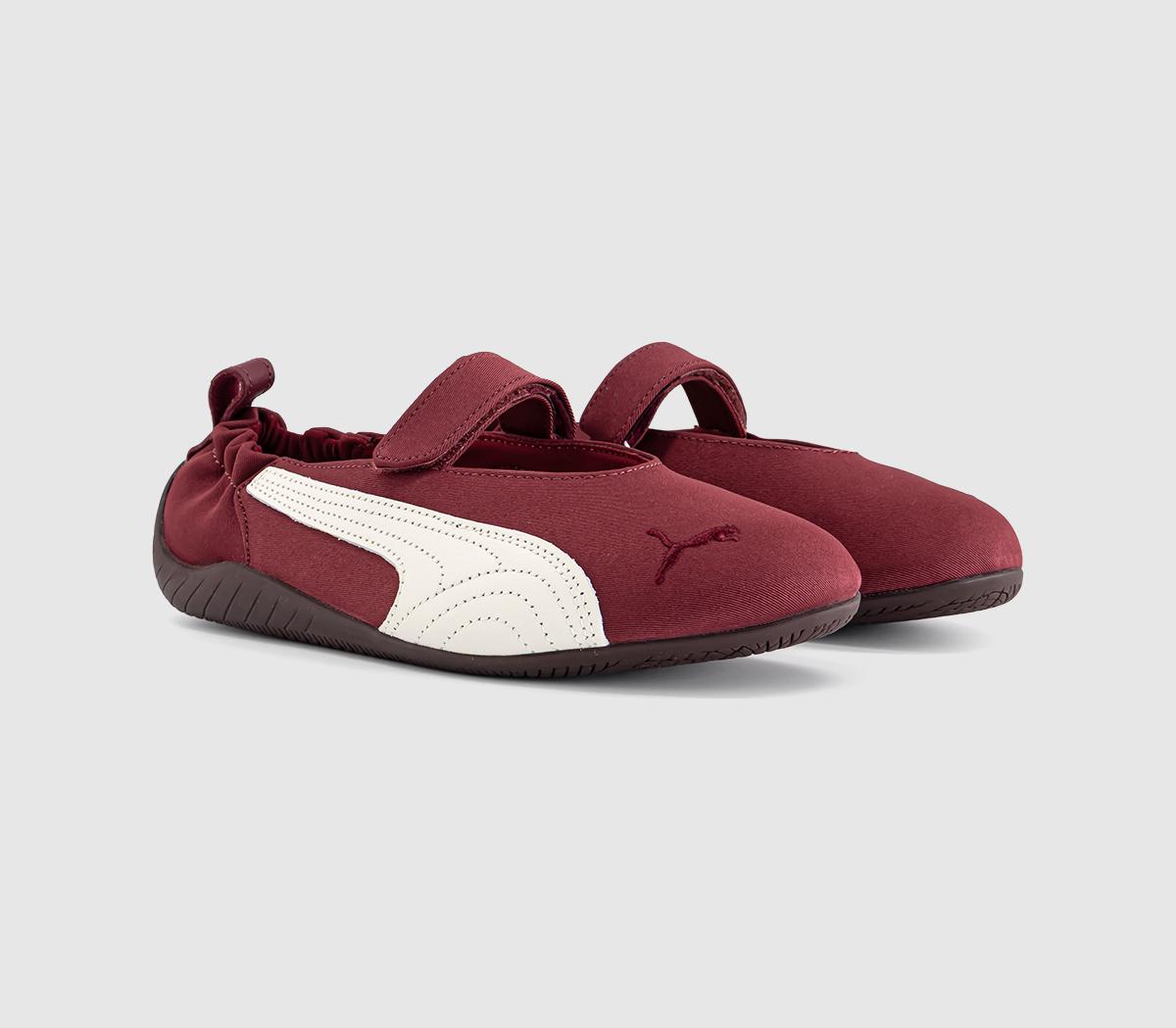 PUMASpeedcat Ballet Fleur TrainersWine Red White