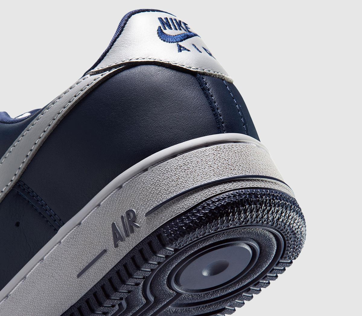 NikeAir Force 1 01 TrainersCollege Navy Light Smoke Grey