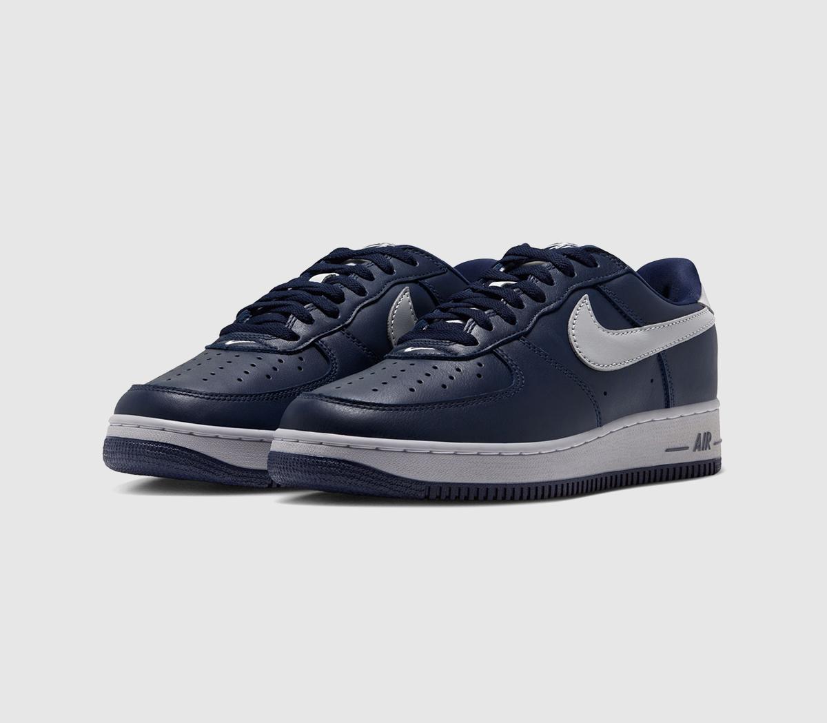 NikeAir Force 1 01 TrainersCollege Navy Light Smoke Grey
