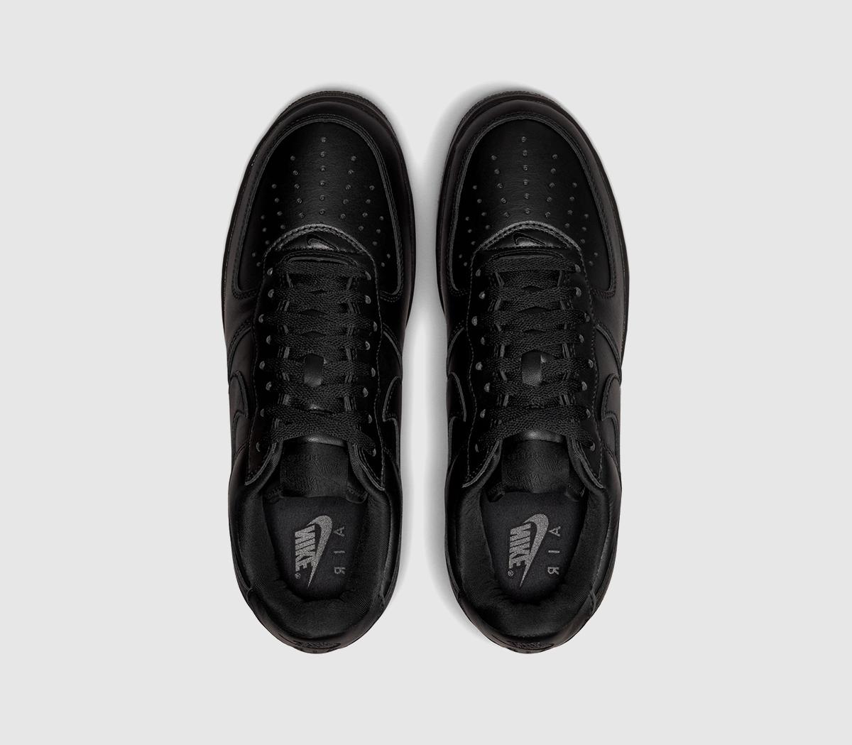 NikeAir Force 1 01 TrainersBlack Mono