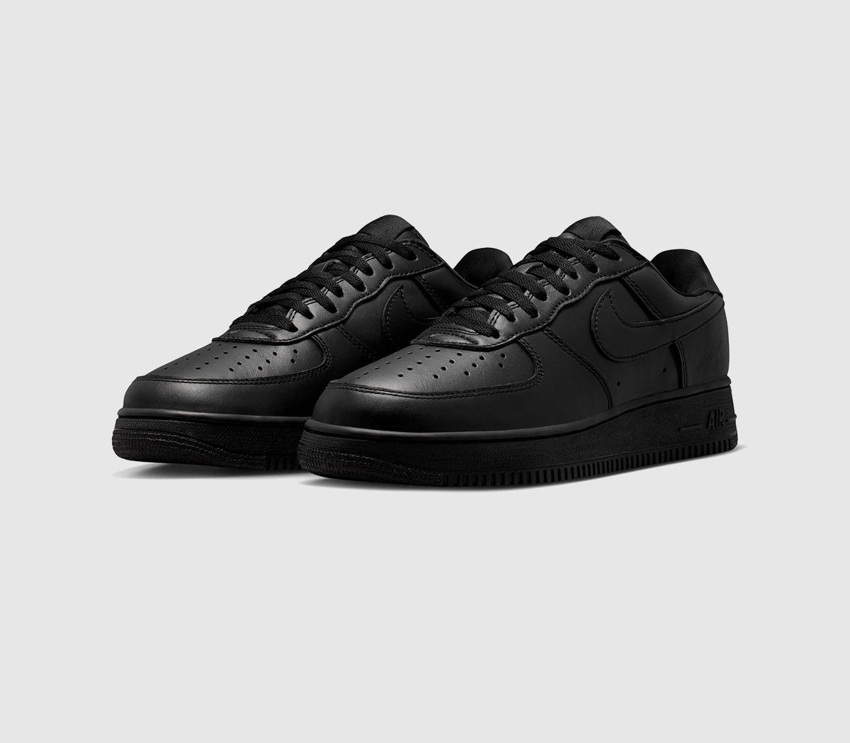 NikeAir Force 1 01 TrainersBlack Mono