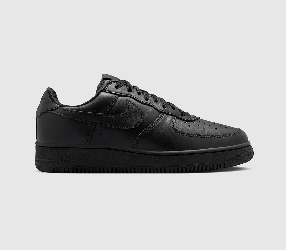 NikeAir Force 1 01 TrainersBlack Mono