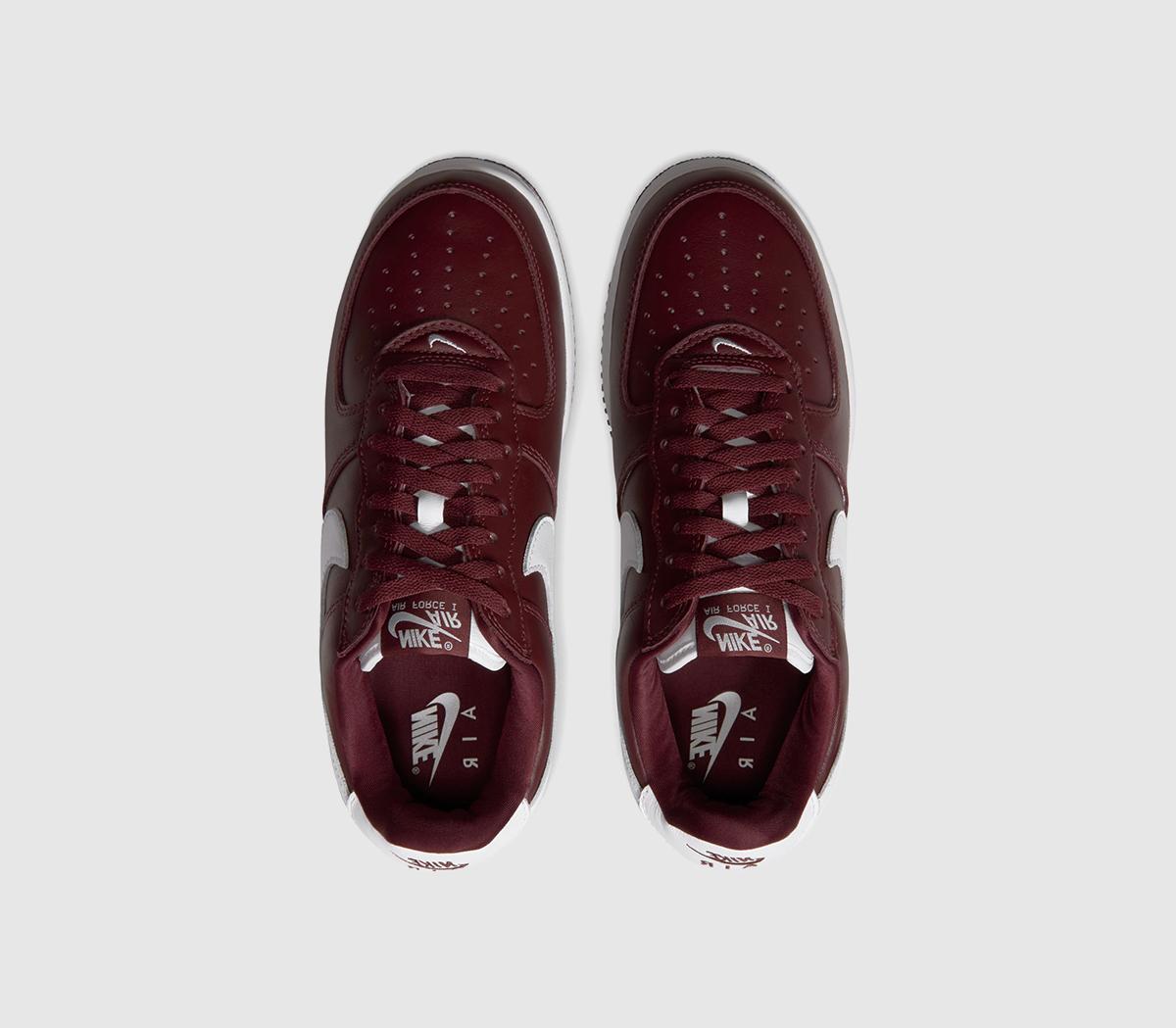 NikeAir Force 1 01 TrainersDark Team Red White