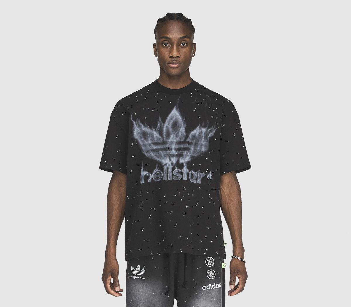 adidasHellstar Graphic T-Shirt Black