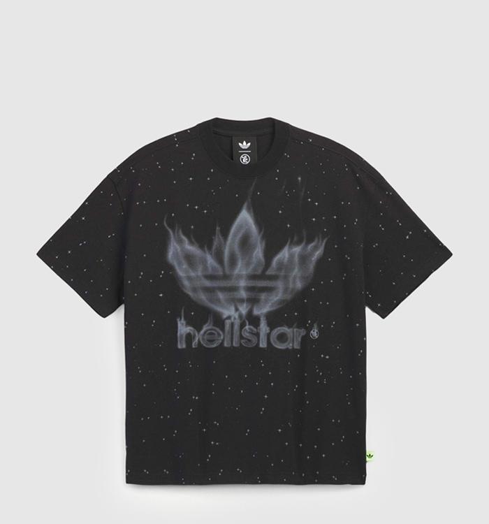 adidas Hellstar Graphic T-Shirt Black