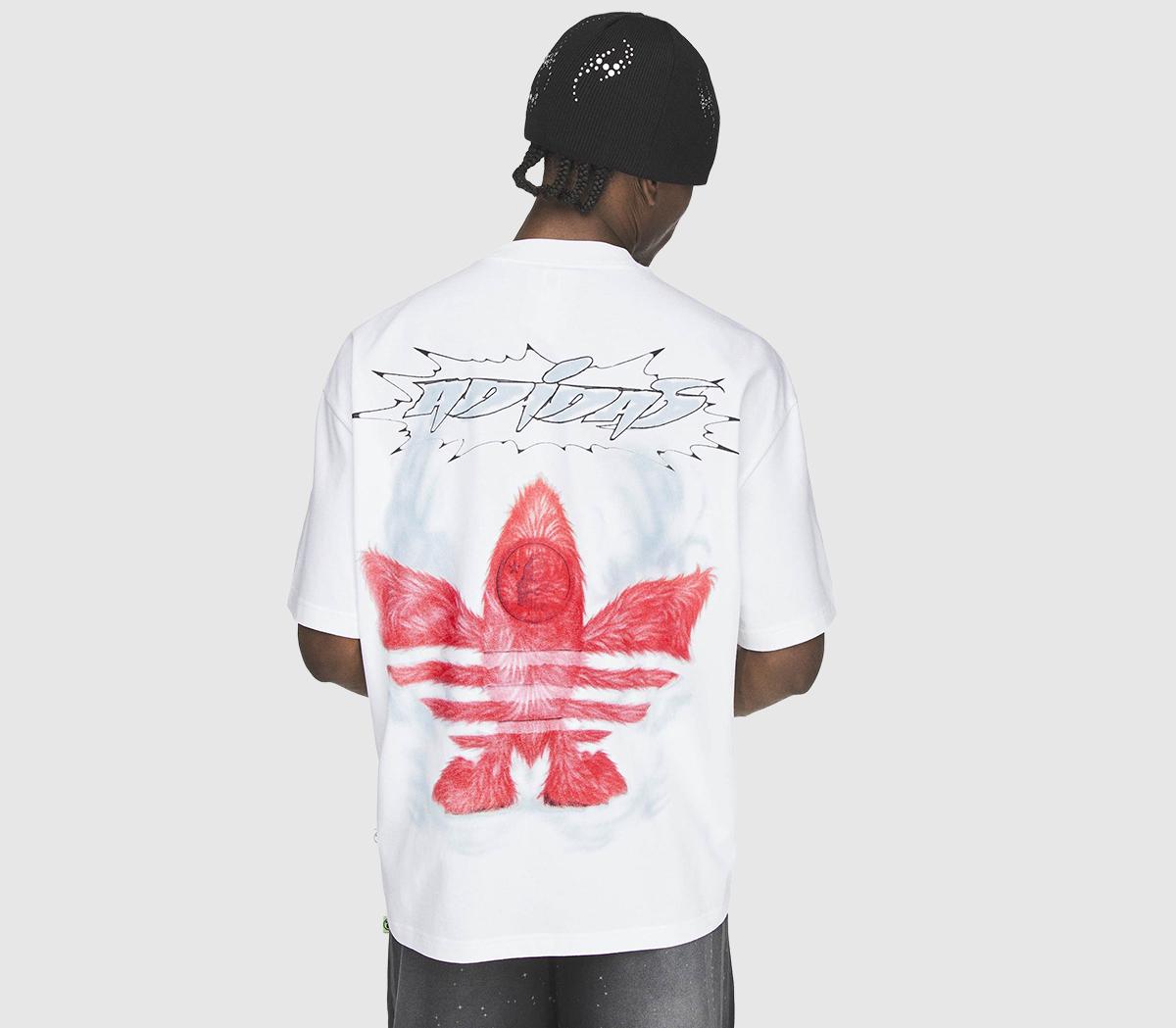 adidasHellstar Graphic T-ShirtWhite