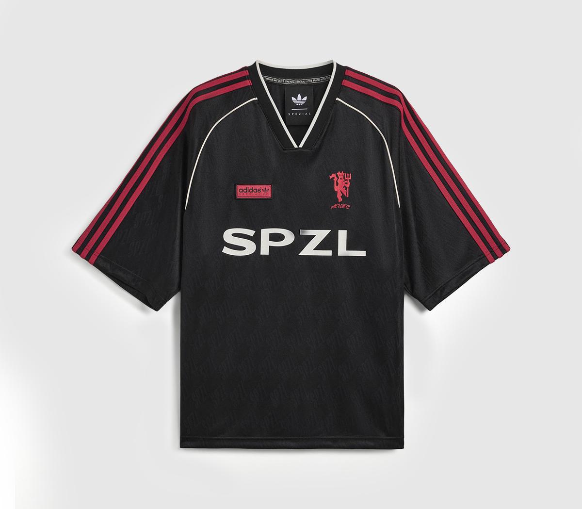 adidasSPZL F.C. MUFC T-Shirt Black