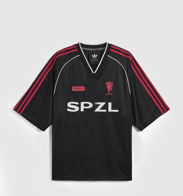 adidas SPZL F.C. MUFC T-Shirt Black