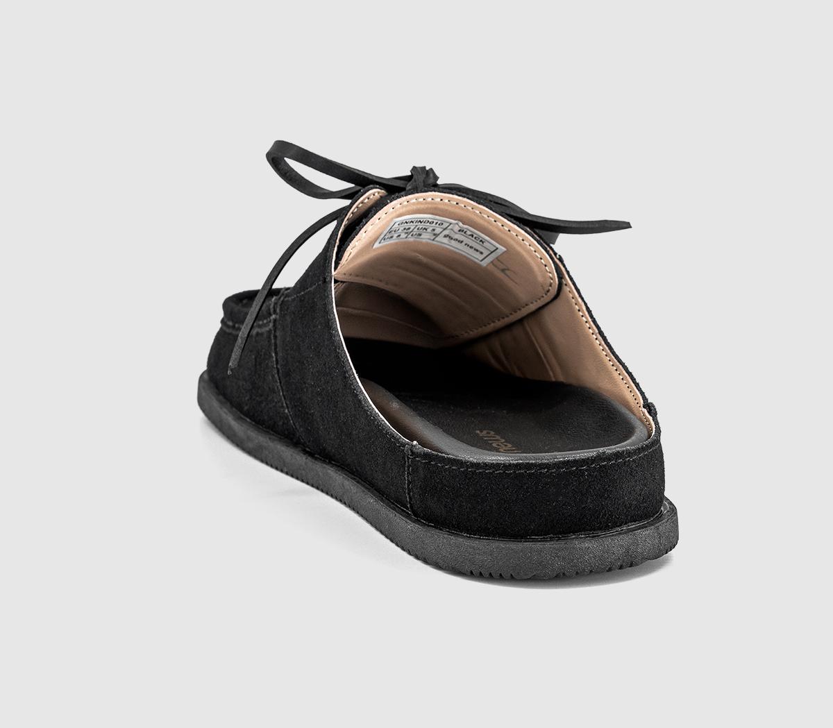 Good NewsKindlin Lace MulesBlack Suede