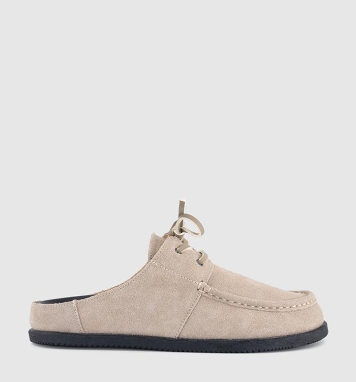 Good News Kindlin Lace Mule Beige Suede