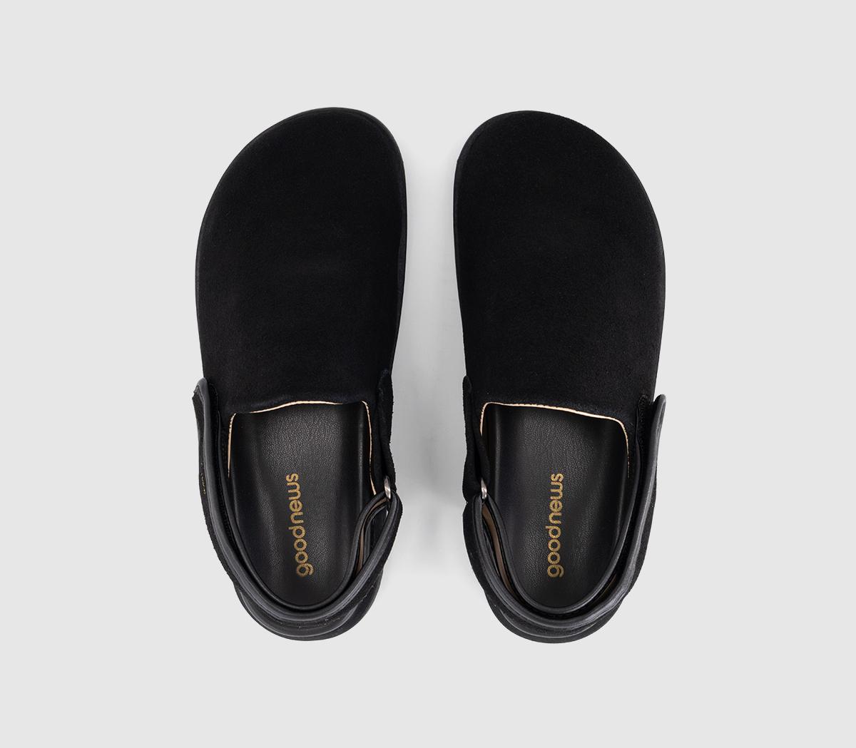 Good NewsFrank MulesBlack Suede