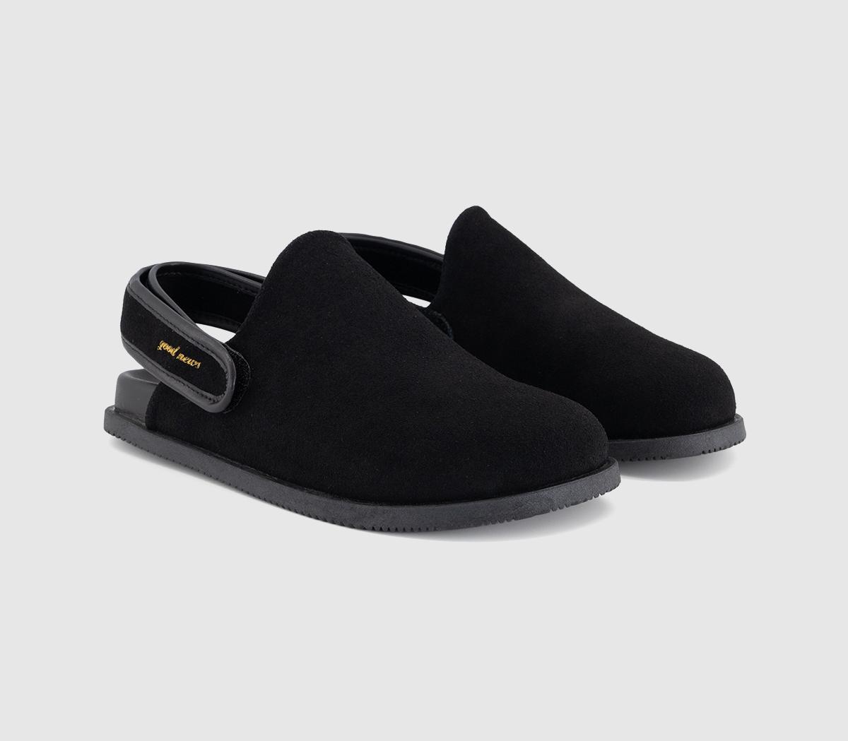 Good NewsFrank MulesBlack Suede