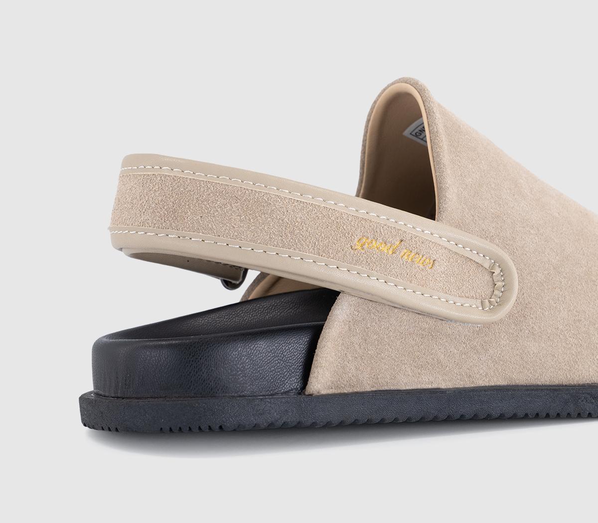 Good NewsFrank MulesBeige Suede