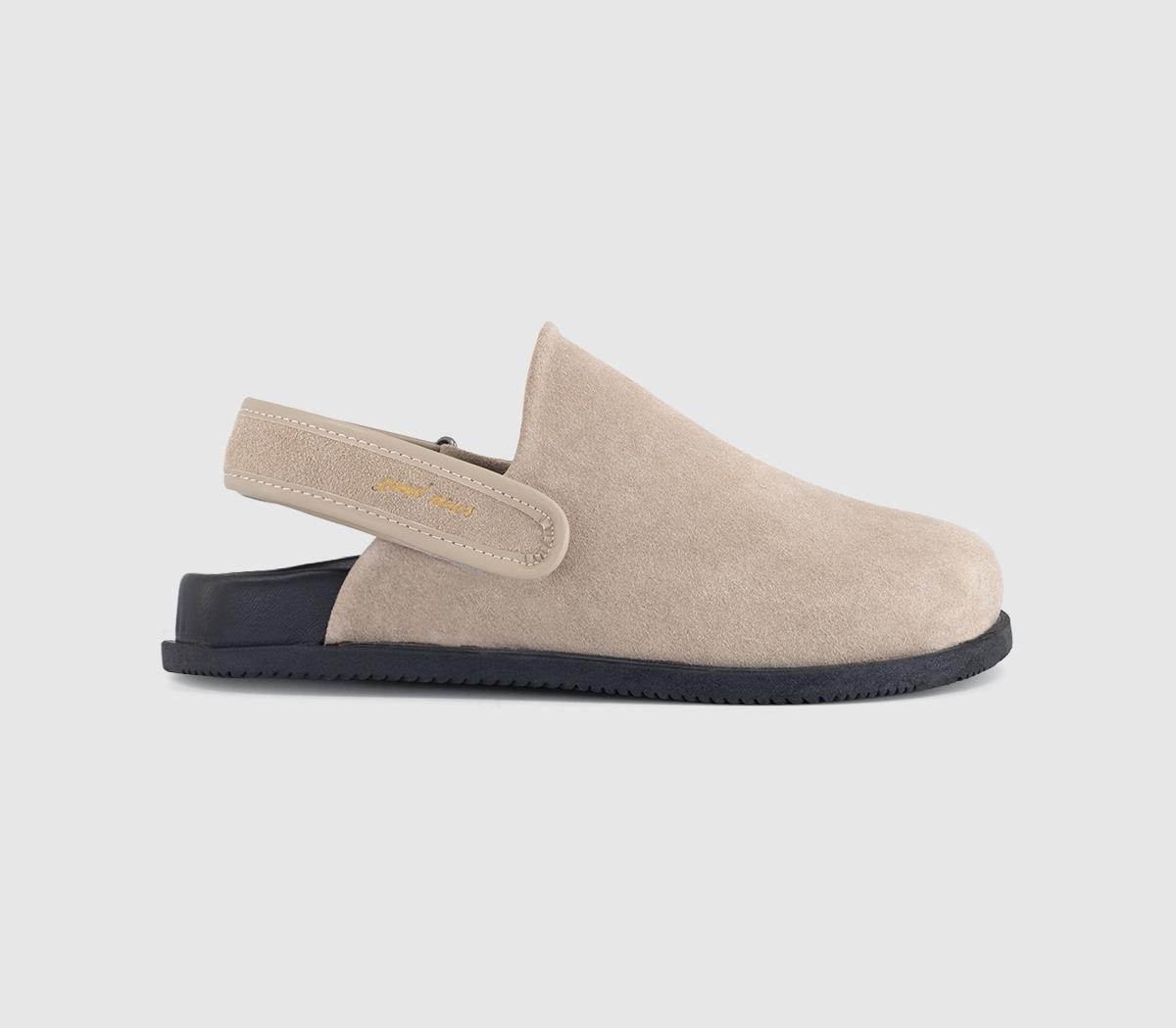 Good NewsFrank MulesBeige Suede