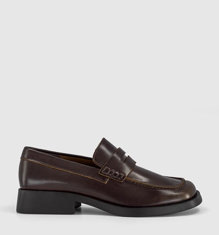 Camper Donna Loafer Brown Leather