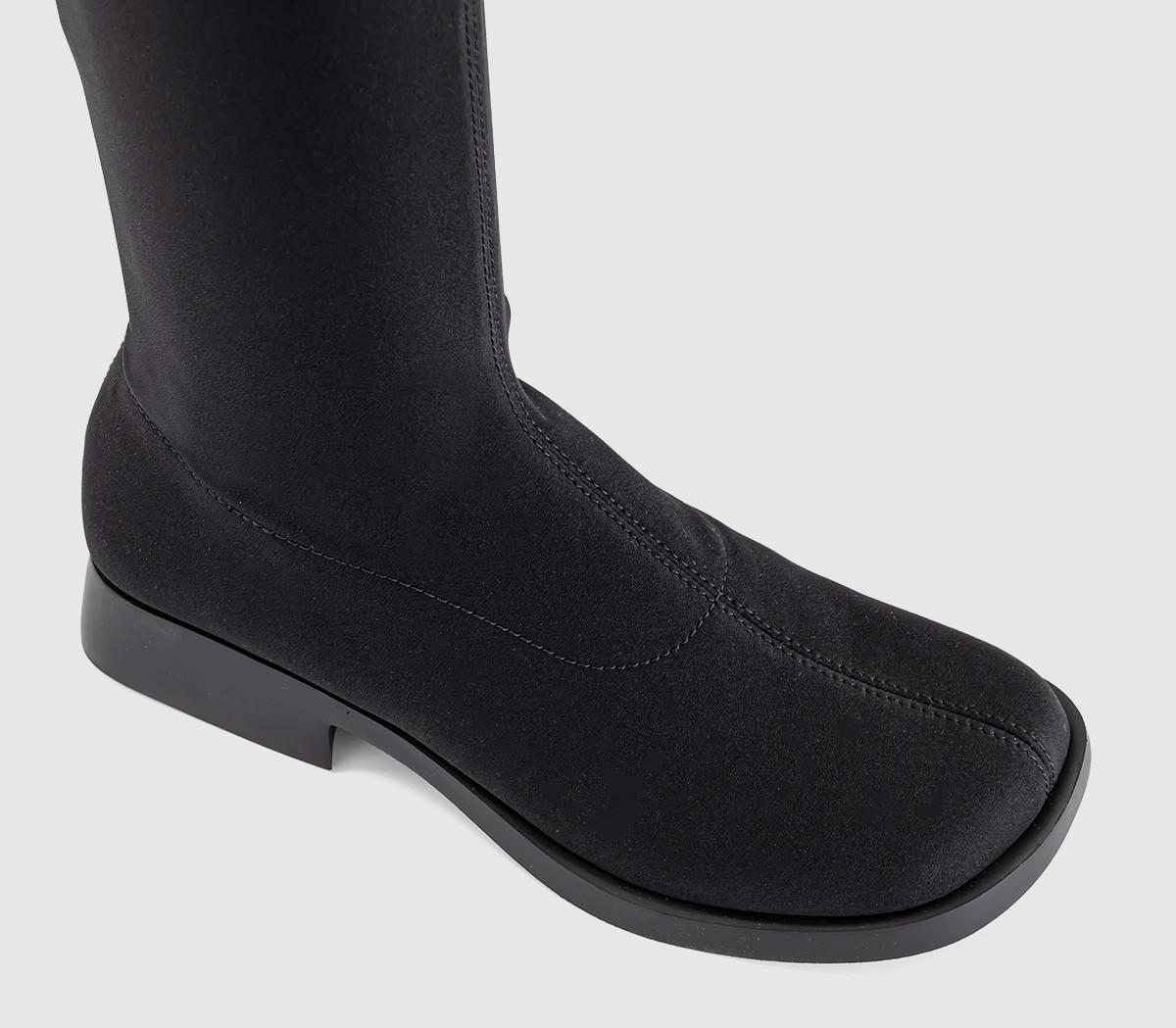 CamperDonna Stretch Tall BootBlack Stretch