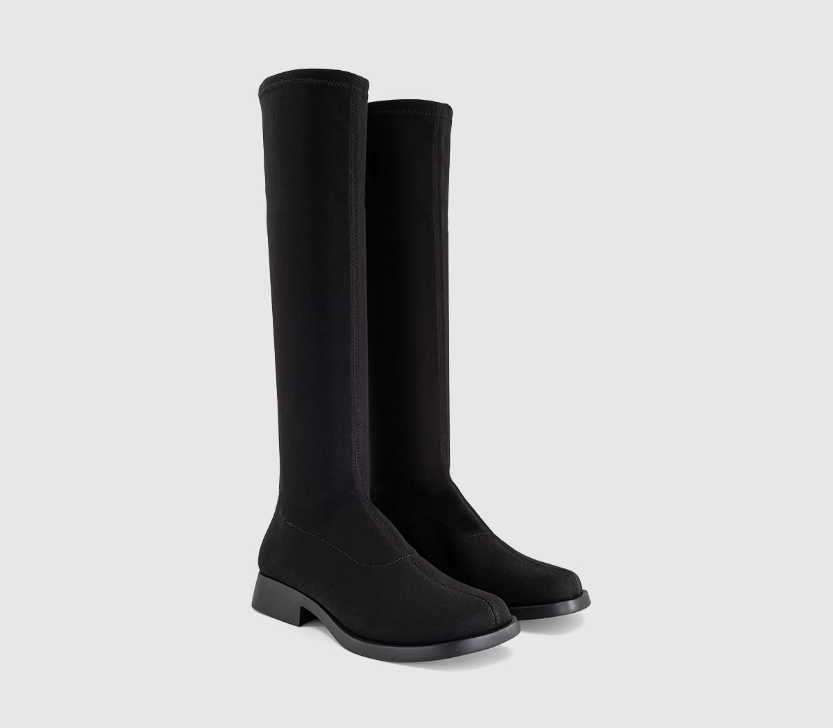 CamperDonna Stretch Tall BootBlack Stretch