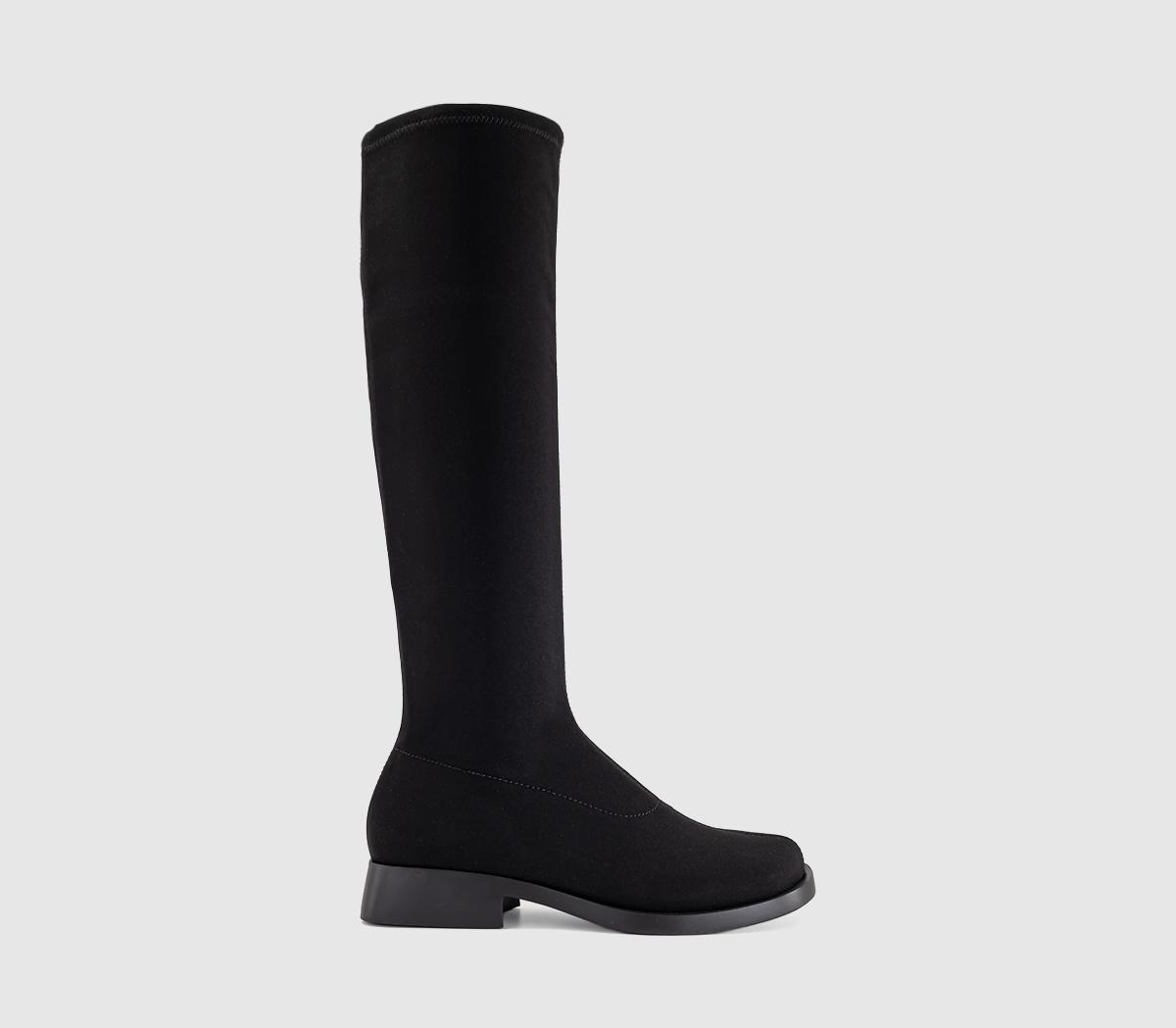 CamperDonna Stretch Tall BootBlack Stretch