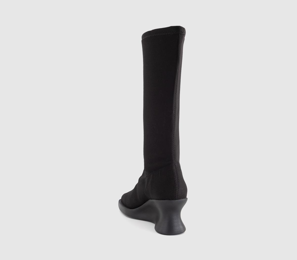 CamperLouise Stretch Tall BootBlack Stretch