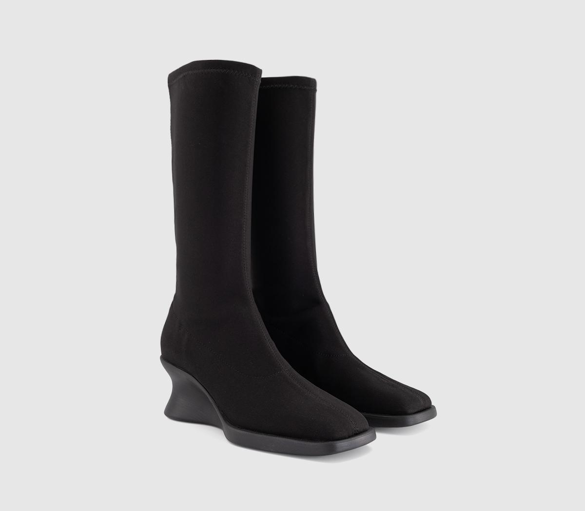 CamperLouise Stretch Tall BootBlack Stretch
