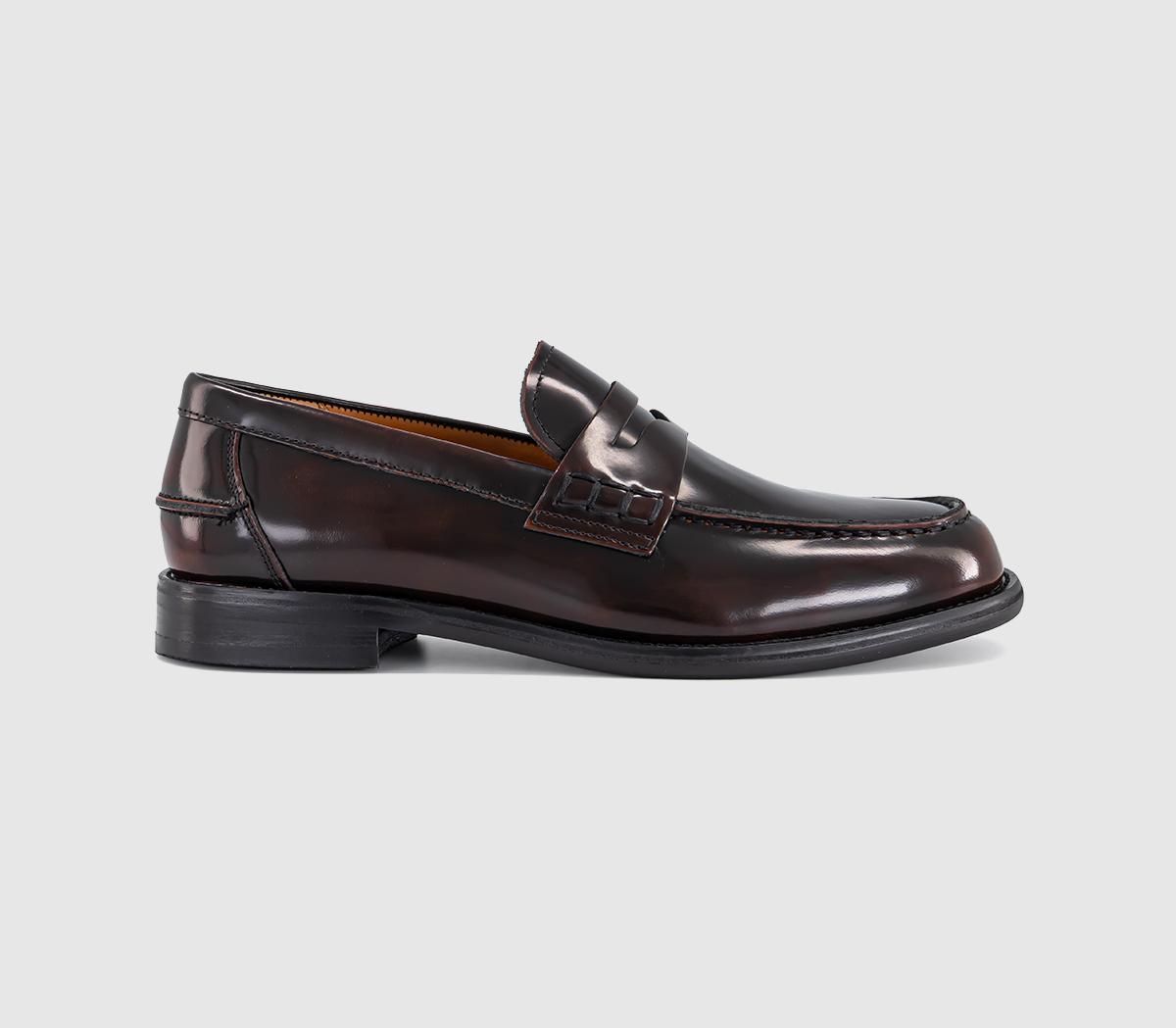 Vagabond ShoemakersSteven LoafersDark Brandy Polished