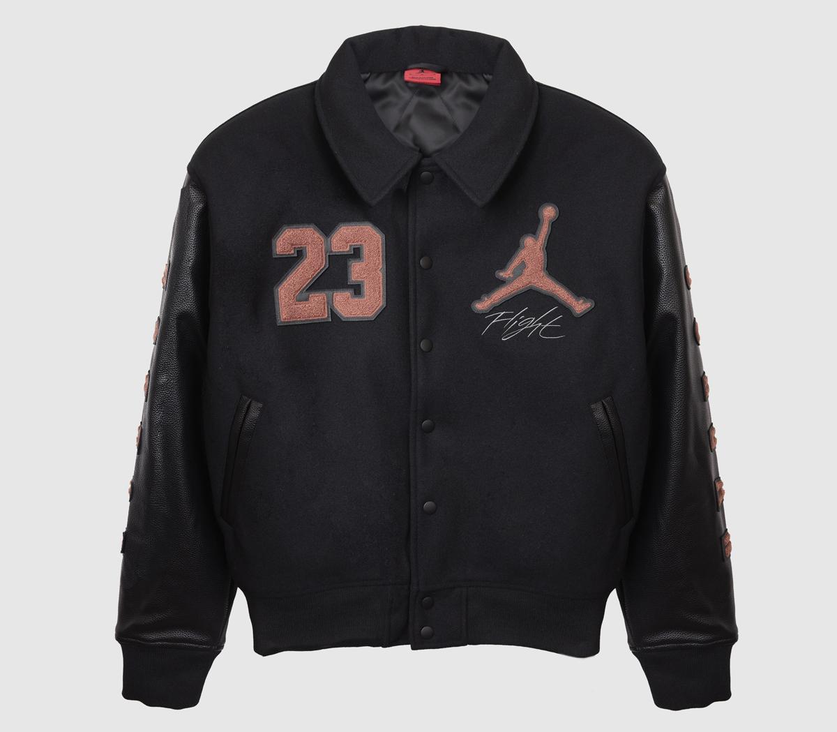 JordanMj Flight LDN Varsity JacketBlack