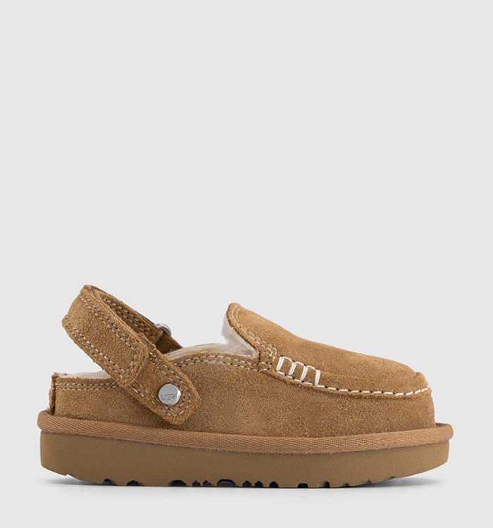 UGG Goldenstar Evelina Infant Clogs Chestnut