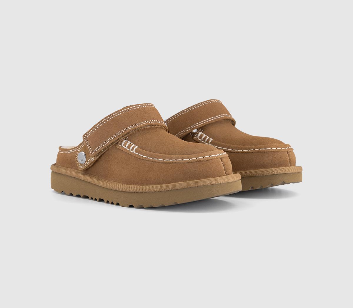 UGGGoldenstar Evelina Kids ClogsChestnut